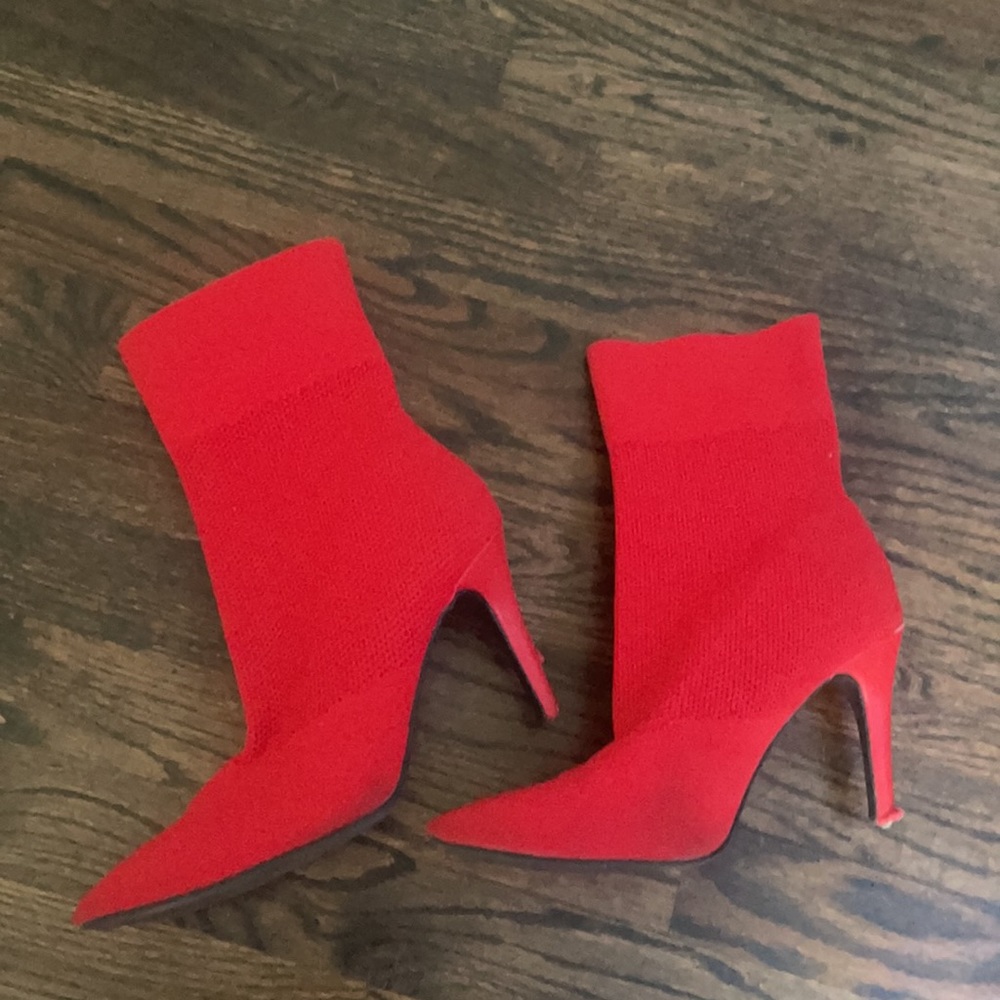 Red booties